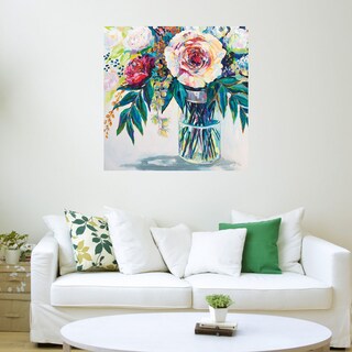 Foto 3 | Foto 3 | Cuadro Decorativo Fine Art Tj Seductor Jeanette Vertentes Arte Floral Impresión en Lienzo