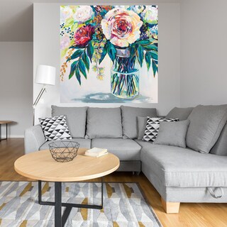 Foto 4 | Foto 4 | Cuadro Decorativo Fine Art Tj Seductor Jeanette Vertentes Arte Floral Impresión en Lienzo