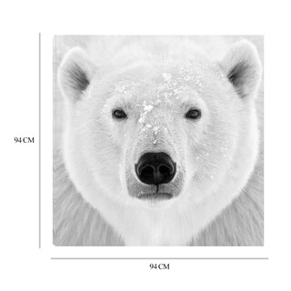 Foto 6 | Foto 6 | Cuadro Decorativo Fine Art Tj Oso Polar Photoinc Studio Arte Animales Impresión en Lienzo