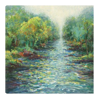 Foto 1 | Foto 1 | Cuadro Decorativo Fine Art TJ 'Neblina del Río' de Scott Brems 94 x 94 cm