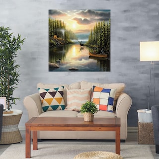 Foto 2 | Foto 2 | Cuadro Decorativo - Recuerdos Con Papá - Chuck Black - Arte Paisaje - Impresión En Lienzo - Fine Art Tj