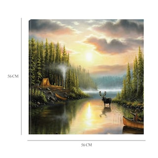 Foto 6 | Foto 6 | Cuadro Decorativo - Recuerdos Con Papá - Chuck Black - Arte Paisaje - Impresión En Lienzo - Fine Art Tj