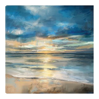 Foto 1 | Foto 1 | Cuadro Decorativo - Surf En Índigo - Studio Arts  - Arte Paisaje - Impresión En Lienzo - Fine Art Tj