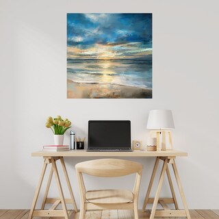 Foto 2 | Foto 2 | Cuadro Decorativo - Surf En Índigo - Studio Arts  - Arte Paisaje - Impresión En Lienzo - Fine Art Tj