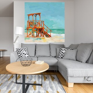 Foto 4 | Foto 4 | Cuadro Decorativo Fine Art Tj Salvavidas Studio Arts Arte Paisaje Impresión en Lienzo