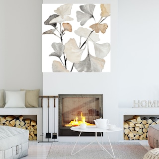 Foto 4 | Foto 4 | Cuadro Decorativo - Tallos De Ginko Neutral I - Lanie Loreth - Arte Floral - Impresión En Lienzo - Fine Art Tj