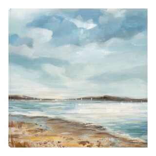 Foto 1 | Foto 1 | Cuadro Decorativo - Playa Costera - Carson Lyons - Arte Paisaje - Impresión En Lienzo - Fine Art Tj