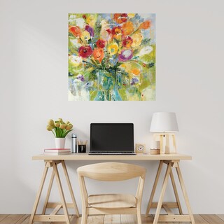 Foto 2 | Foto 2 | Cuadro Decorativo Fine Art Tj Ramo de Colores Jill Martin Arte Floral Impresión en Lienzo