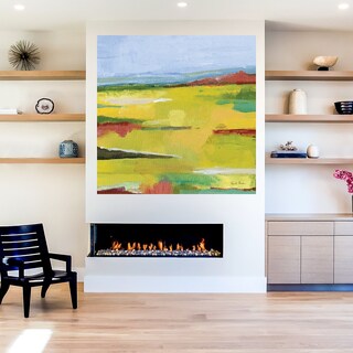 Foto 5 | Foto 5 | Cuadro Decorativo Fine Art Tj Paisaje Abstracto Farida Zaman Arte Paisaje Impresión en Lienzo