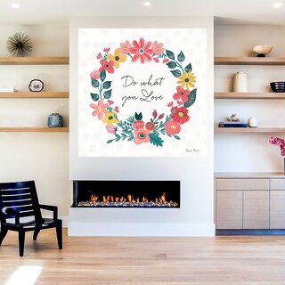 Foto 5 | Foto 5 | Cuadro Decorativo Fine Art Tj Pétalos Brillantes V Farida Zaman Arte Frases Impresión en Lienzo