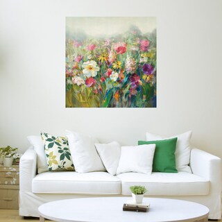 Foto 3 | Foto 3 | Cuadro Decorativo - Prados De Montaña - Danhui Nai - Arte Floral - Impresión En Lienzo - Fine Art Tj