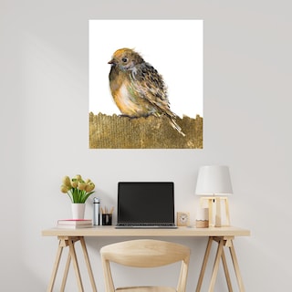 Foto 2 | Foto 2 | Cuadro Decorativo - Pájaro De Oro - Patricia Pinto - Arte Animales - Impresión En Lienzo - Fine Art Tj