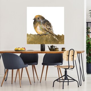 Foto 3 | Foto 3 | Cuadro Decorativo - Pájaro De Oro - Patricia Pinto - Arte Animales - Impresión En Lienzo - Fine Art Tj