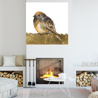 Foto 4 | Foto 4 | Cuadro Decorativo - Pájaro De Oro - Patricia Pinto - Arte Animales - Impresión En Lienzo - Fine Art Tj