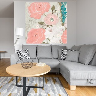 Foto 4 | Foto 4 | Cuadro Decorativo Fine Art TJ 'Rosas de Primavera' de Robin Maria 82 x 82 cm