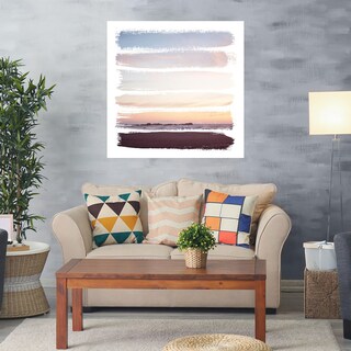 Foto 2 | Foto 2 | Cuadro Decorativo Fine Art Tj Rayas de Atardecer III Laura Marshall Arte Abstracto Impresión en Lienzo