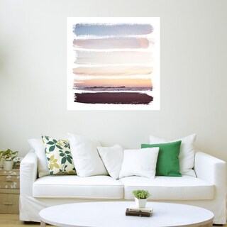 Foto 3 | Foto 3 | Cuadro Decorativo Fine Art Tj Rayas de Atardecer III Laura Marshall Arte Abstracto Impresión en Lienzo