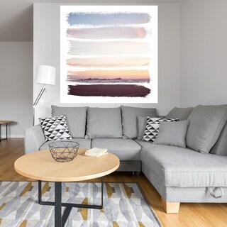 Foto 4 | Foto 4 | Cuadro Decorativo Fine Art Tj Rayas de Atardecer III Laura Marshall Arte Abstracto Impresión en Lienzo