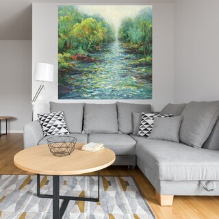 Foto 4 | Foto 4 | Cuadro Decorativo Fine Art TJ 'Neblina del Río' de Scott Brems 56 x 56 cm