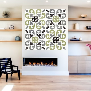 Foto 5 | Foto 5 | Cuadro Decorativo - Patrón Clásico De Cítricos Iv Negro - Sue Schlabach - Arte Abstracto - Fine Art Tj