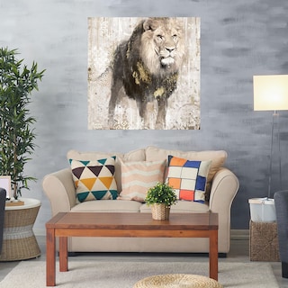 Foto 2 | Foto 2 | Cuadro Decorativo - Retrato De León - Heather Hayes - Arte Animales - Impresión En Lienzo - Fine Art Tj