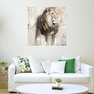 Foto 3 | Foto 3 | Cuadro Decorativo - Retrato De León - Heather Hayes - Arte Animales - Impresión En Lienzo - Fine Art Tj