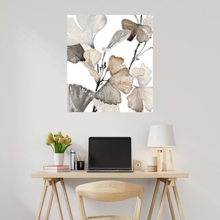 Foto 2 | Foto 2 | Cuadro Decorativo Fine Art Tj Tallos de Ginko Neutral II Lanie Loreth Arte Floral Impresión en Lienzo