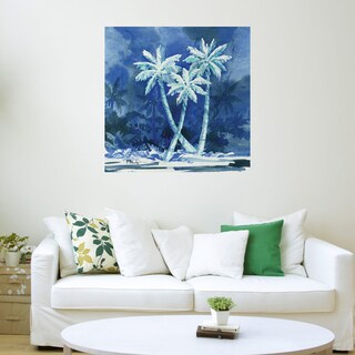 Foto 3 | Foto 3 | Cuadro Decorativo - Palmeras De Medianoche Ii - Paul Brent - Arte Costa - Impresión En Lienzo - Fine Art Tj