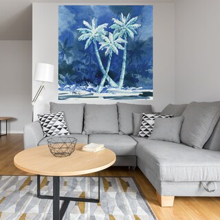 Foto 4 | Foto 4 | Cuadro Decorativo - Palmeras De Medianoche Ii - Paul Brent - Arte Costa - Impresión En Lienzo - Fine Art Tj
