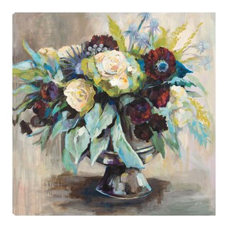Foto 1 | Foto 1 | Cuadro Decorativo - Serenidad - Jeanette Vertentes - Arte Floral - Impresión En Lienzo - Fine Art Tj