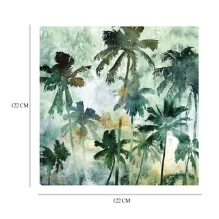 Foto 6 | Foto 6 | Cuadro Decorativo - Palmeras De Acuarela Ii - Heather Hayes  - Arte Costa - Impresión En Lienzo - Fine Art Tj