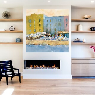 Foto 5 | Foto 5 | Cuadro Decorativo - Puerto En Capri I - Barbara Maiser  - Arte Costa - Impresión En Lienzo - Fine Art Tj