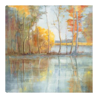 Foto 1 | Foto 1 | Cuadro Decorativo - Reflexión Junto Al Lago - Danhui Nai - Arte Paisaje - Impresión En Lienzo - Fine Art Tj