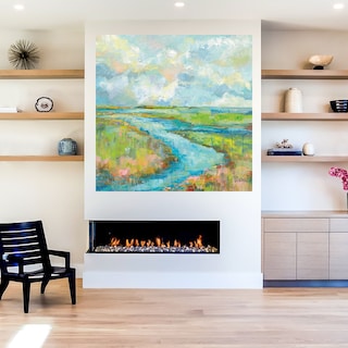 Foto 5 | Foto 5 | Cuadro Decorativo - Pantano - Jeanette Vertentes - Arte Paisaje - Impresión En Lienzo - Fine Art Tj