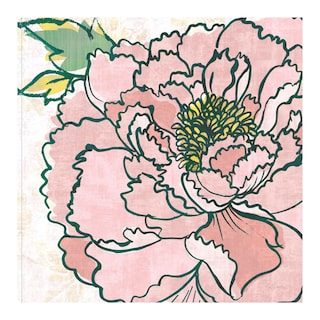 Foto 1 | Foto 1 | Cuadro Decorativo - Peaonias Camiles Rosa - Sue Schlabach - Arte Floral - Impresión En Lienzo - Fine Art Tj