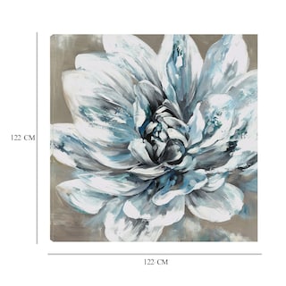 Foto 6 | Foto 6 | Cuadro Decorativo - Primavera Plateada Iv - Emily Williams - Arte Floral - Impresión En Lienzo - Fine Art Tj