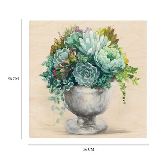 Foto 6 | Foto 6 | Cuadro Decorativo - Suculentas Festivas I - Julia Purinton - Arte Floral - Impresión En Lienzo - Fine Art Tj