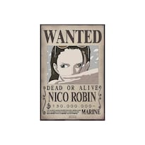 Póster One Piece Reward Wanted Nico Robin 28 X 42 Cm - Venta Internacional