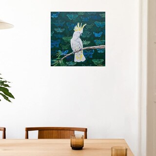 Foto 3 | Foto 3 | Lienzo Fine Art Lienzo Yellow Crested De Alan 14x14 - Venta Internacional.