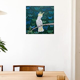 Foto 4 | Foto 4 | Lienzo Fine Art Lienzo Yellow Crested De Alan 14x14 - Venta Internacional.