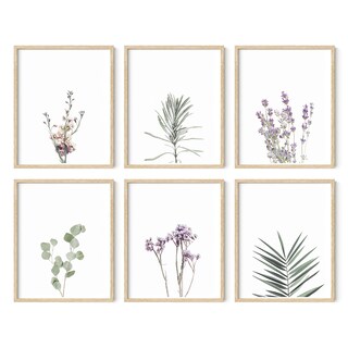 Foto 1 | Foto 1 | Set de Estampados Haus And Hues Diseño Floral 6 Piezas - Venta Internacional