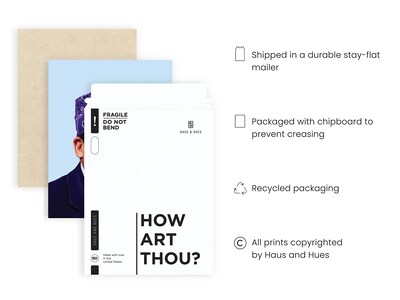 Foto 3 | Foto 3 | Póster Haus And Hues Michael Scott La Oficina 30x40 Cm - Venta Internacional.