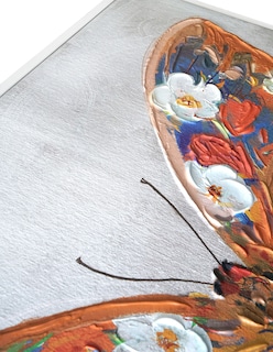 Foto 2 | Foto 2 | Cuadro Decorativo Fine Art Tj ArtFX - Papillon Flores I de Studio Arts 79 x 79 cm