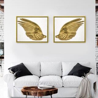 Foto 3 | Foto 3 | Cuadros Alas Angel En Canvas Modernos Set De 2 Alta Calidad