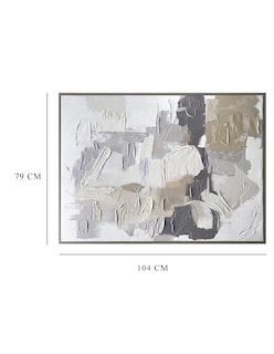 Foto 5 | Foto 5 | Cuadro Decorativo Fine Art Tj ArtFX - Esencia de Verano I Grey Rev de Studio Arts 104 x 79 cm