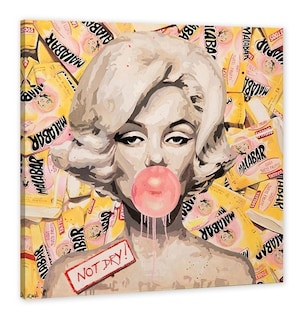 Foto 1 | Foto 1 | Cuadro Decorativo Alec Monopoly Marilyn Monroe, Sala Recamar