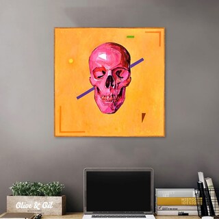 Foto 3 | Foto 3 | Cuadro Calavera Arte Moderno Estilo Galeria Original Skull