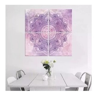 Foto 5 | Foto 5 | Cuadros Sala Mandalas En Lienzo Canvas Decorativos 2 Tonos