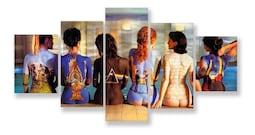 Pink Floyd Varios Modelos Set 5 Cuadros En Lienzo Canvaslistos Para Colgar Tintas Ecológicas