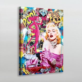 Foto 2 | Foto 2 | Cuadro Decorativo Marilyn Monroe Grafiti Para Estética Sala